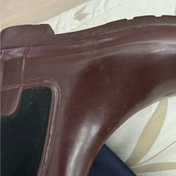 hunter | refined chelsea boots (burgundy) ☔️ - Picture 11 of 16